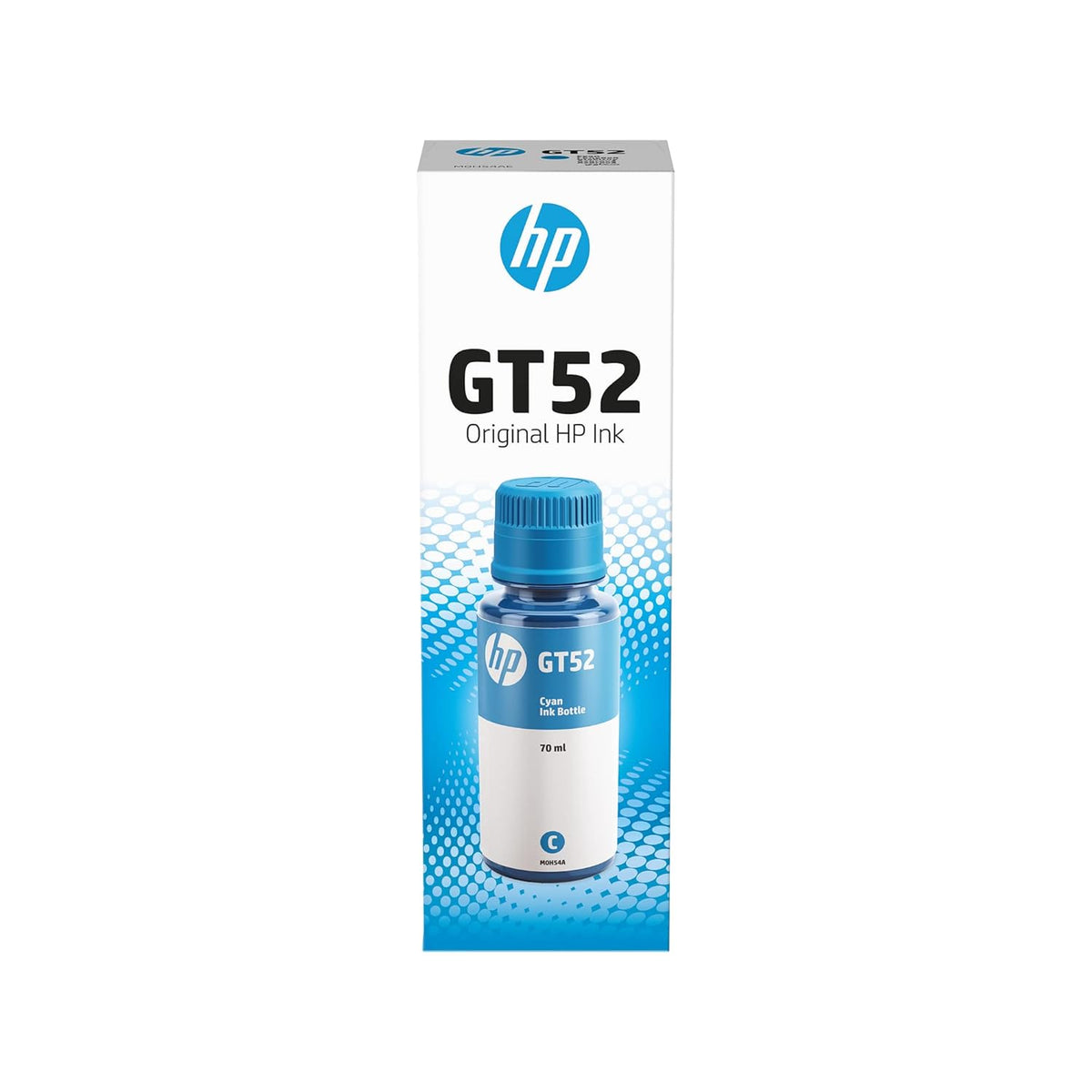 HP GT52 70ml Cyan Original Ink Bottle