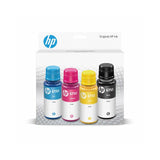 HP GT52 CMY/GT53 Blk Ink Bottle 4-Pk