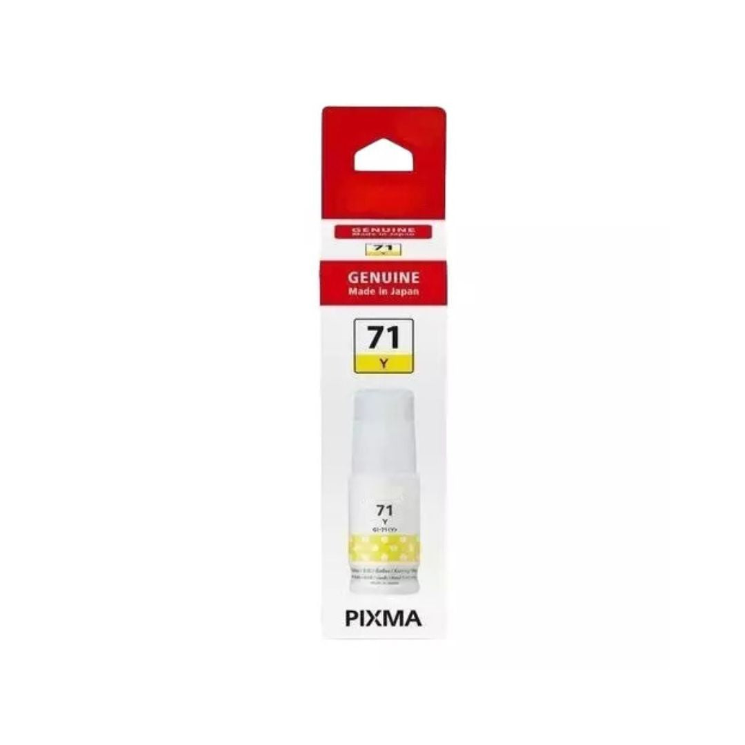 Canon Pixma GI-71 Yellow Original Ink Bottle